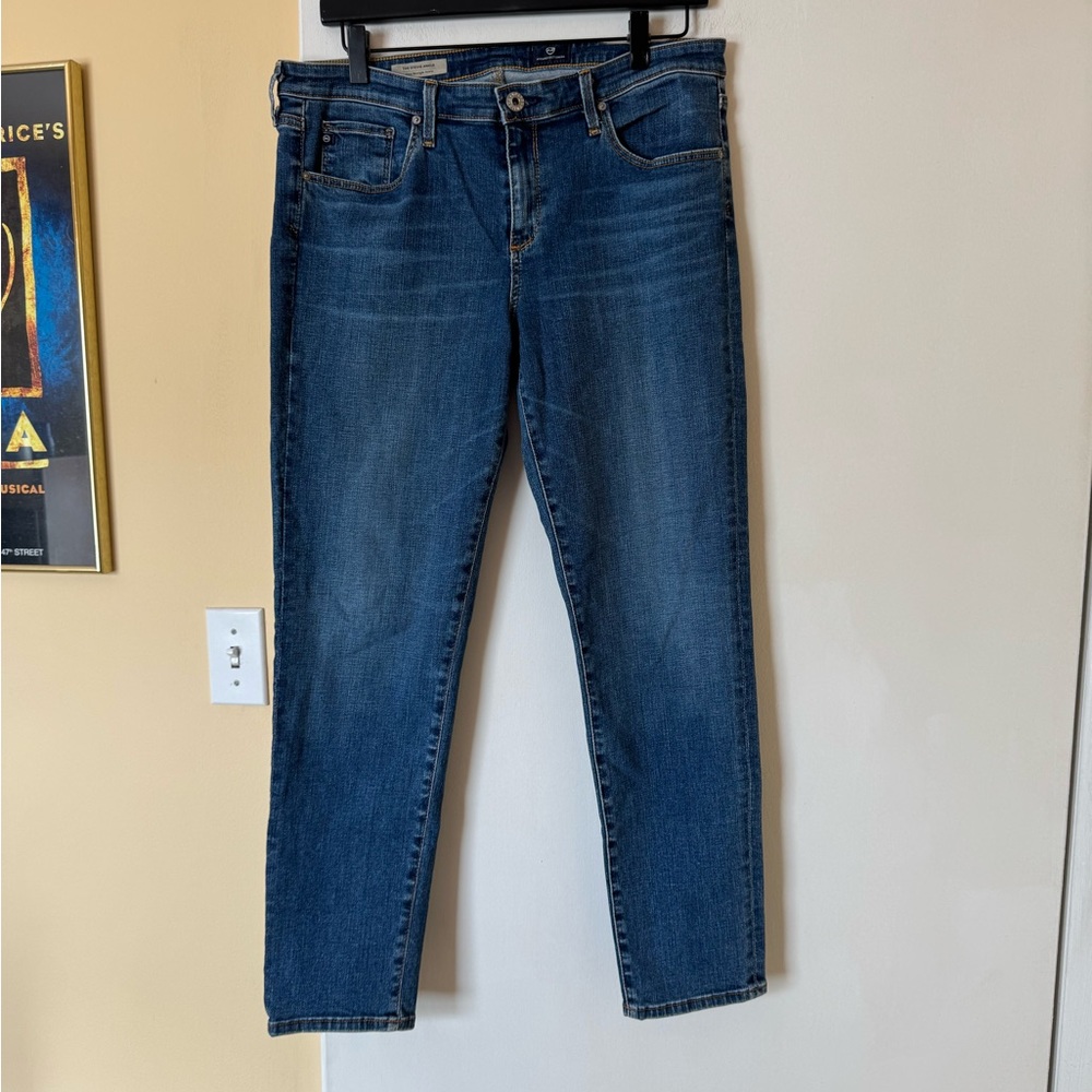 AG ADRIANO GOLDSCHMIED jeans - size 32 - Stevie Ankle - EUC